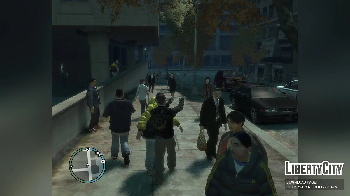 Много пешеходов - 100 More Peds / GTA 4