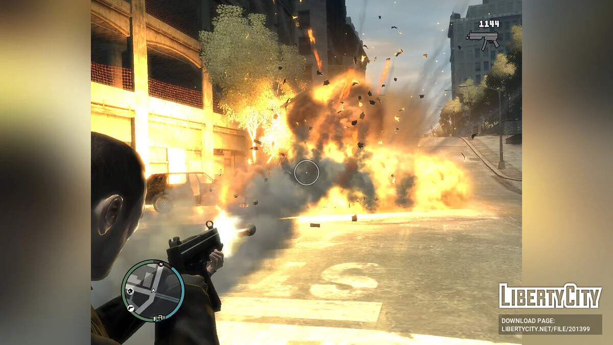 Rocket-shooting M4 / GTA 4