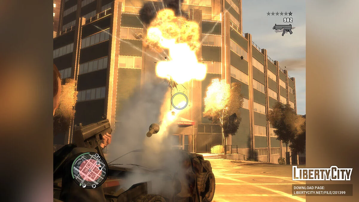 Rocket-shooting M4 / GTA 4
