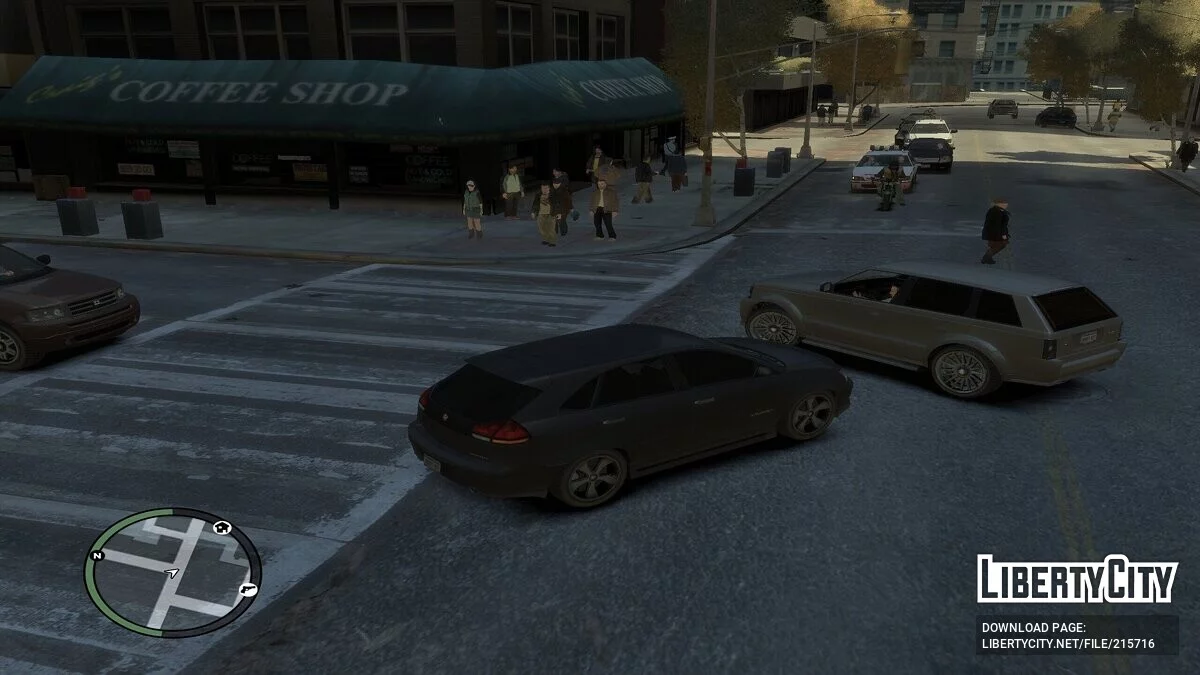 Улучшенная графика и реалистичная атмосфера / GTA 4