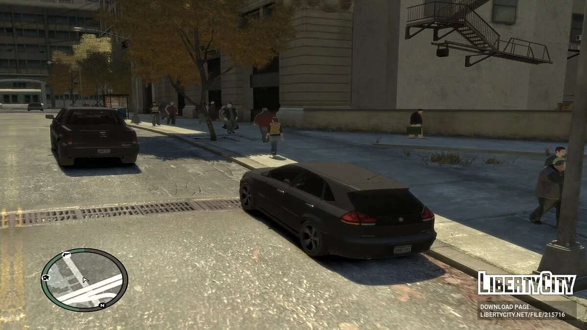 Улучшенная графика и реалистичная атмосфера / GTA 4