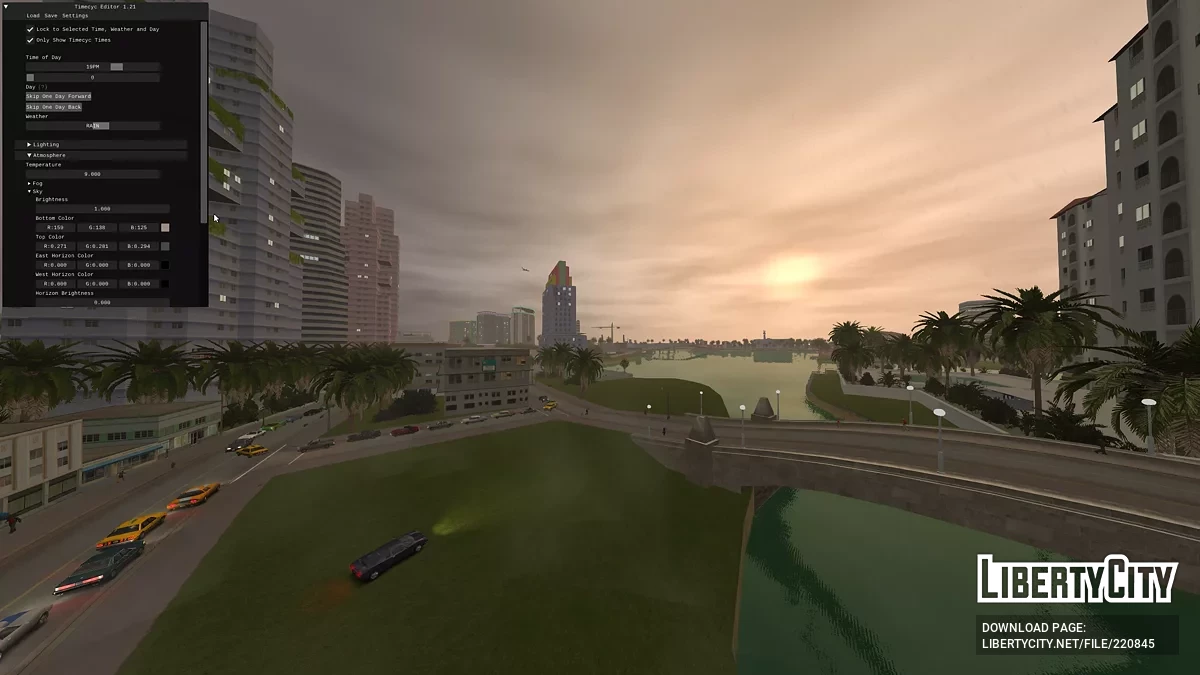 Улучшенный Timecyc для GTA VC: NextGen Edition / GTA 4