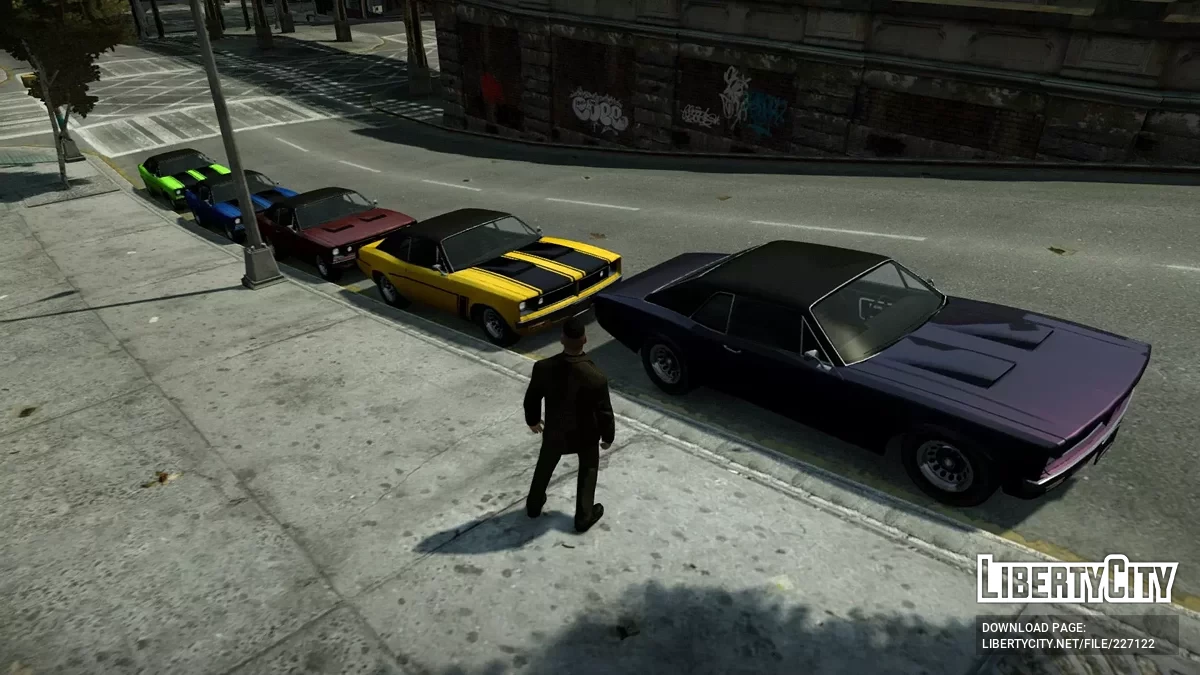 Особый трафик и цвета / GTA 4