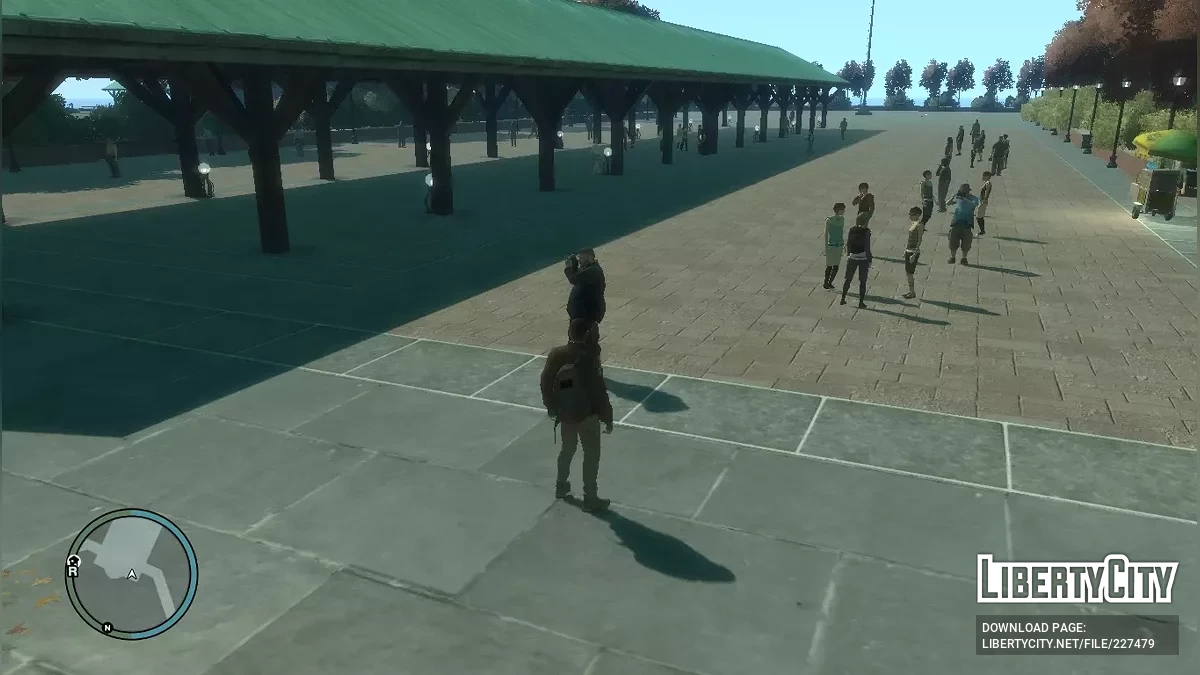 Новый трафик и пешеходы / GTA 4