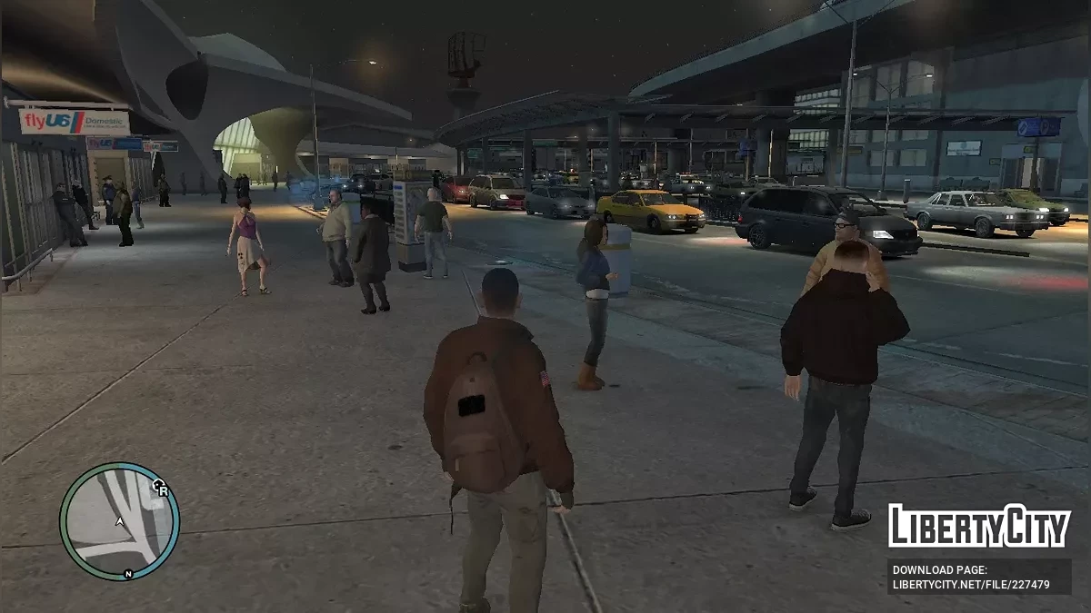 Новый трафик и пешеходы / GTA 4