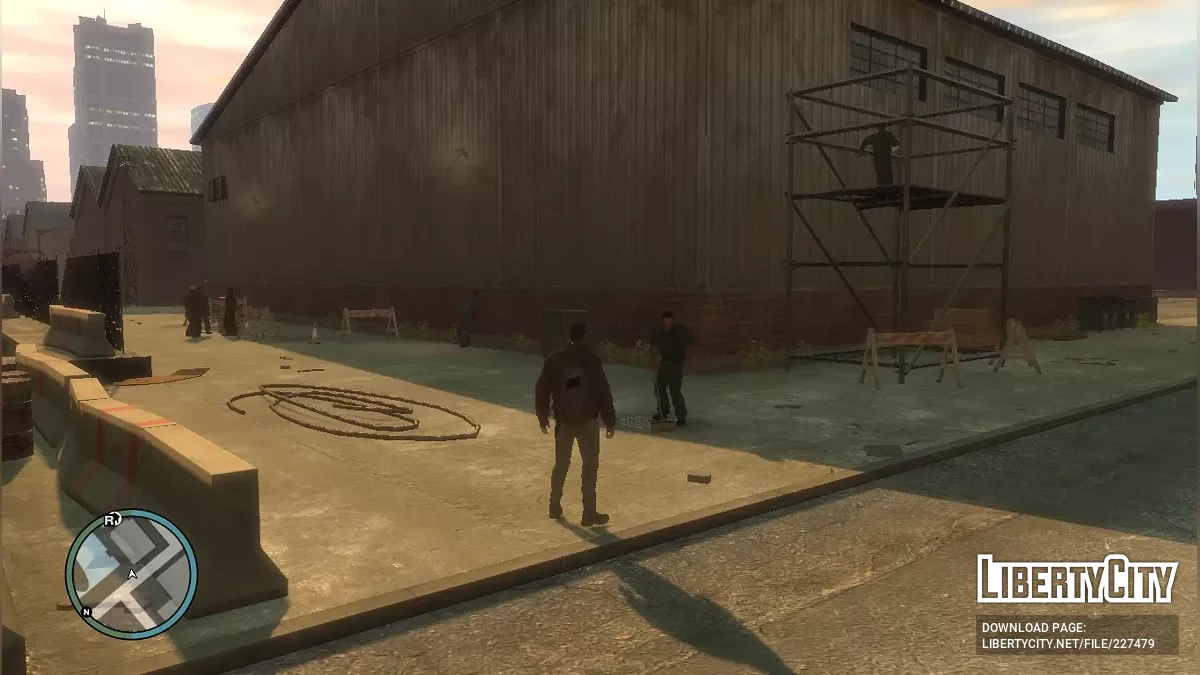 Новый трафик и пешеходы / GTA 4