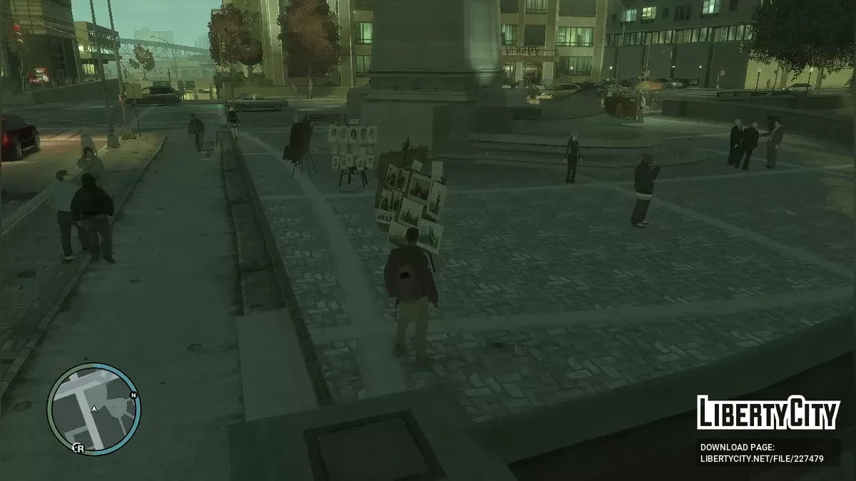 Новый трафик и пешеходы / GTA 4