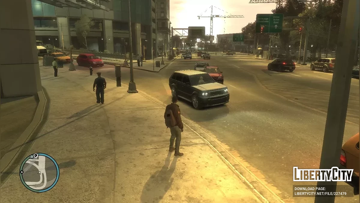 Новый трафик и пешеходы / GTA 4