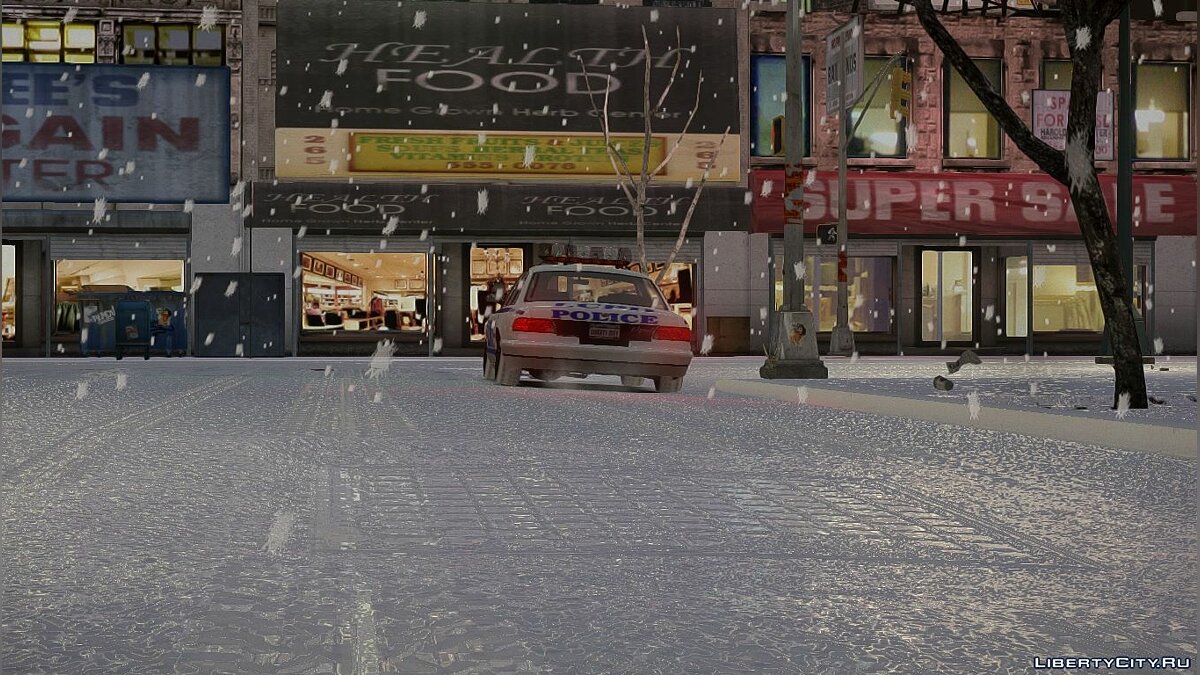 Snowfalls v2.0 CHRISTMAS Edition [GTA IVEFLC] для GTA 4 - Картинка #3