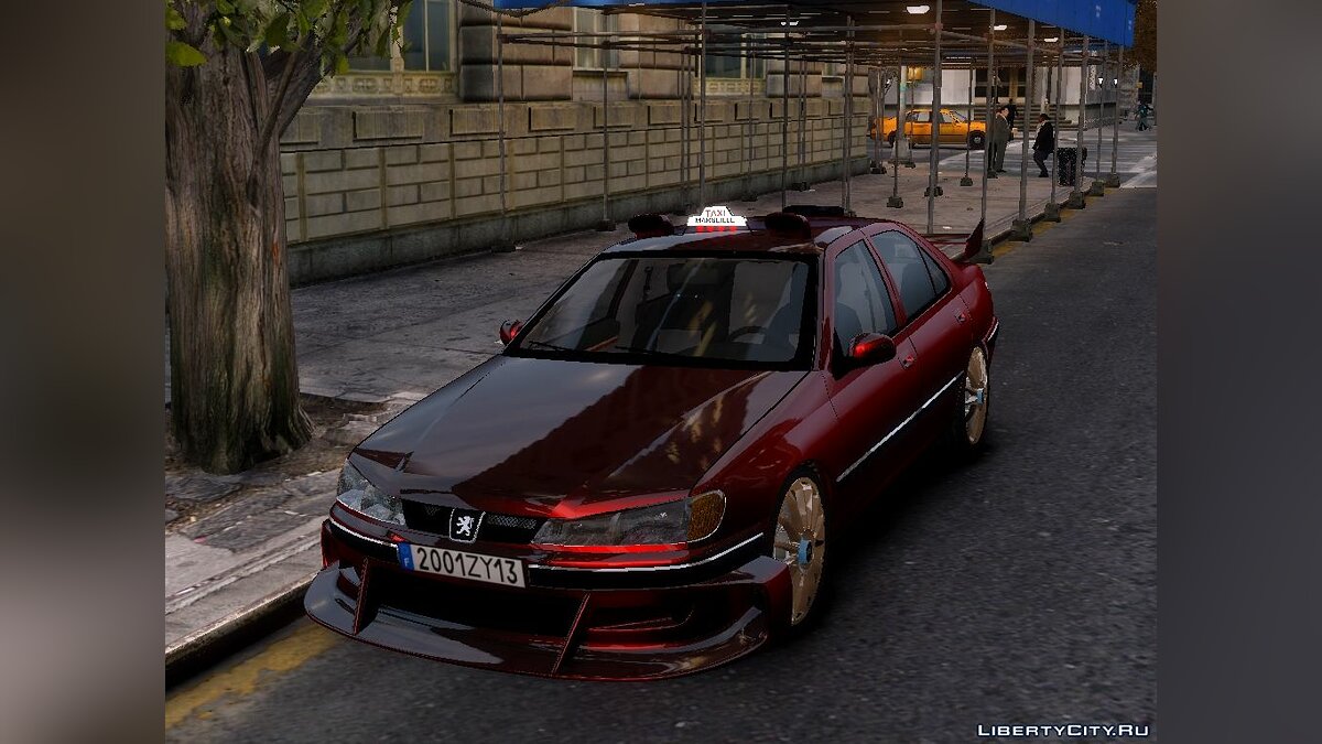 Скачать Peugeot 406 Taxi 2 Final для GTA 4