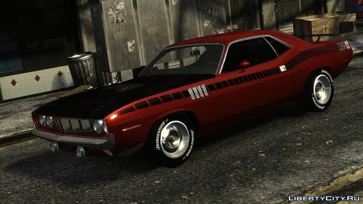 1971 Plymouth Cuda V1.1 / GTA 4