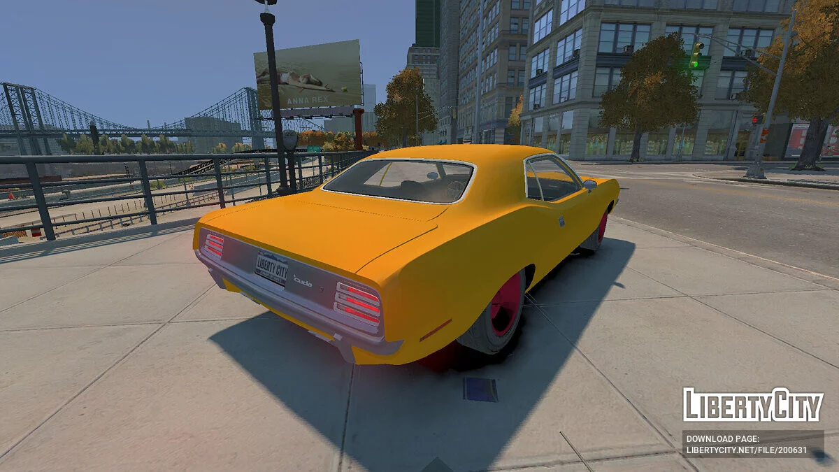 Plymouth Barracuda OS / GTA 4