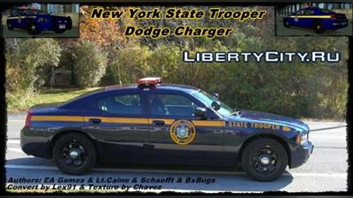 New York State Trooper Dodge Charger / GTA 4