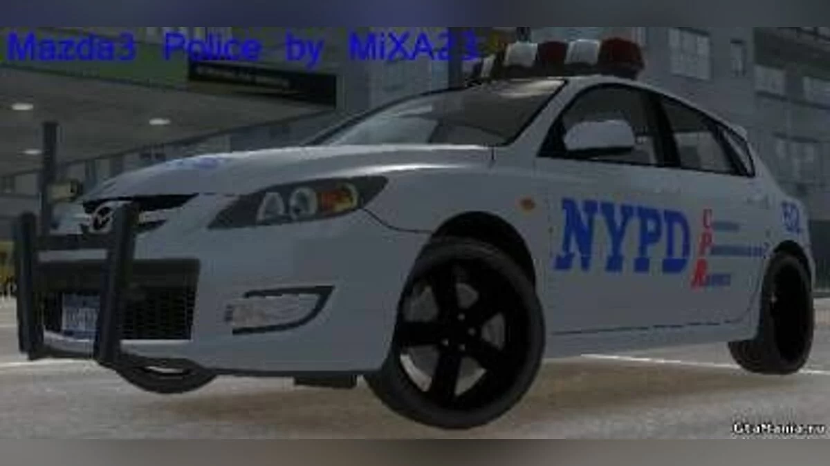 Mazda 3 Police / GTA 4