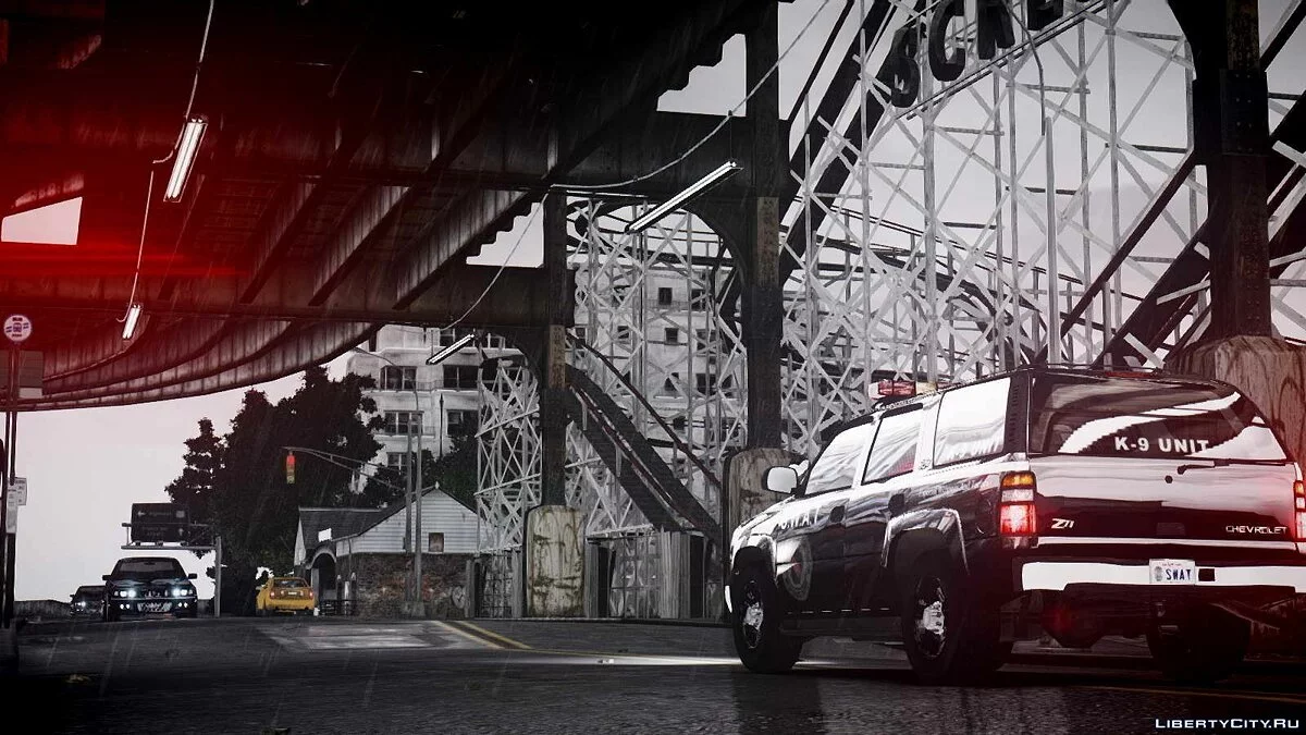 Police chevrolet TAHOE Z71 (SWAT) / GTA 4