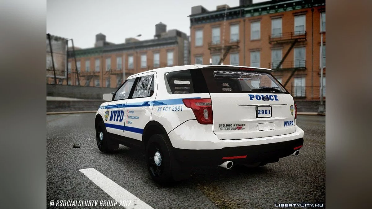 2013 Ford Explorer NYPD ESU / GTA 4