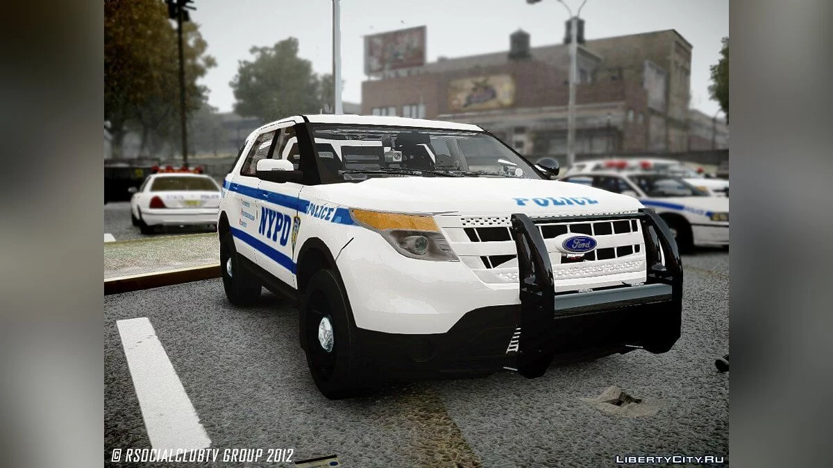 2013 Ford Explorer NYPD ESU / GTA 4
