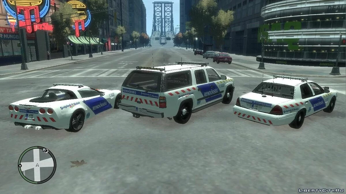 Hungarian Police Car Pack [ELS] / GTA 4