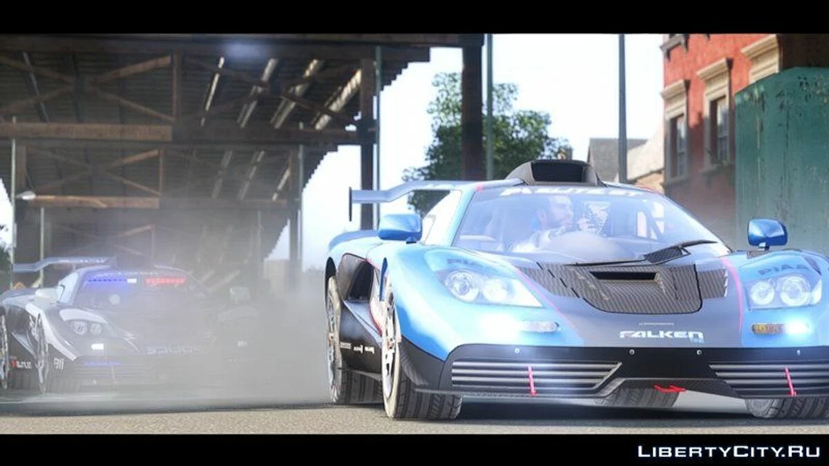 McLaren F1 ELITE Police [ELS/NON-ELS] / GTA 4