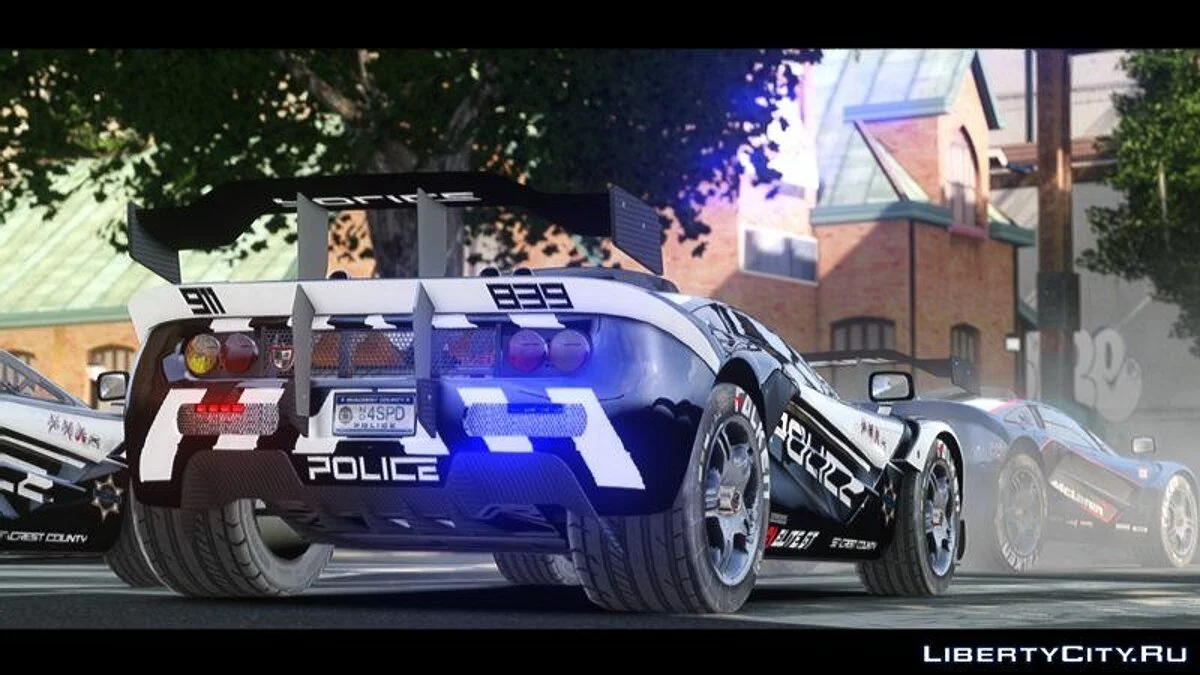 McLaren F1 ELITE Police [ELS/NON-ELS] / GTA 4