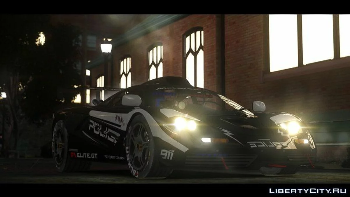 McLaren F1 ELITE Police [ELS/NON-ELS] / GTA 4