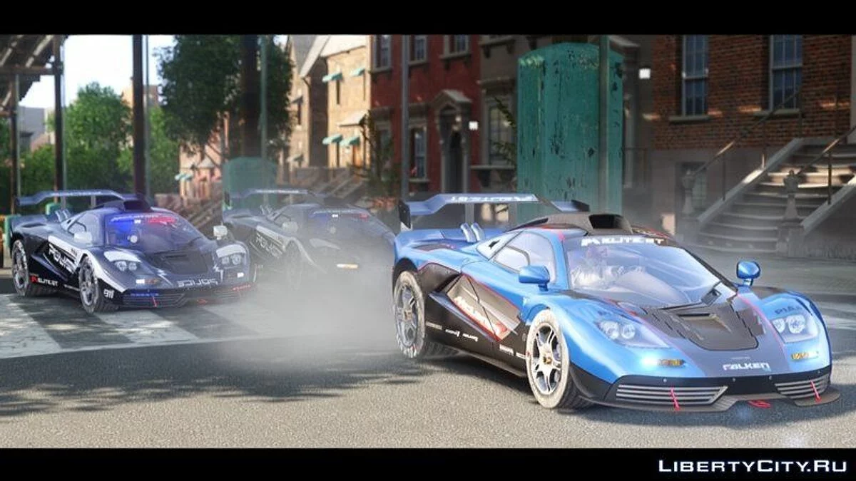 McLaren F1 ELITE Police [ELS/NON-ELS] / GTA 4