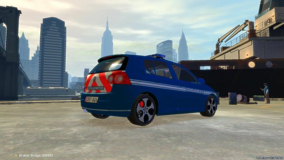 Volkswagen Golf 5 GTI - GENDARMERIE (ELS) / GTA 4