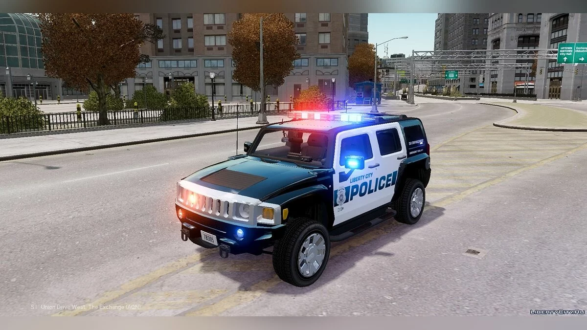 Hummer H3X 2007 LC Police Edition [ELS] / GTA 4