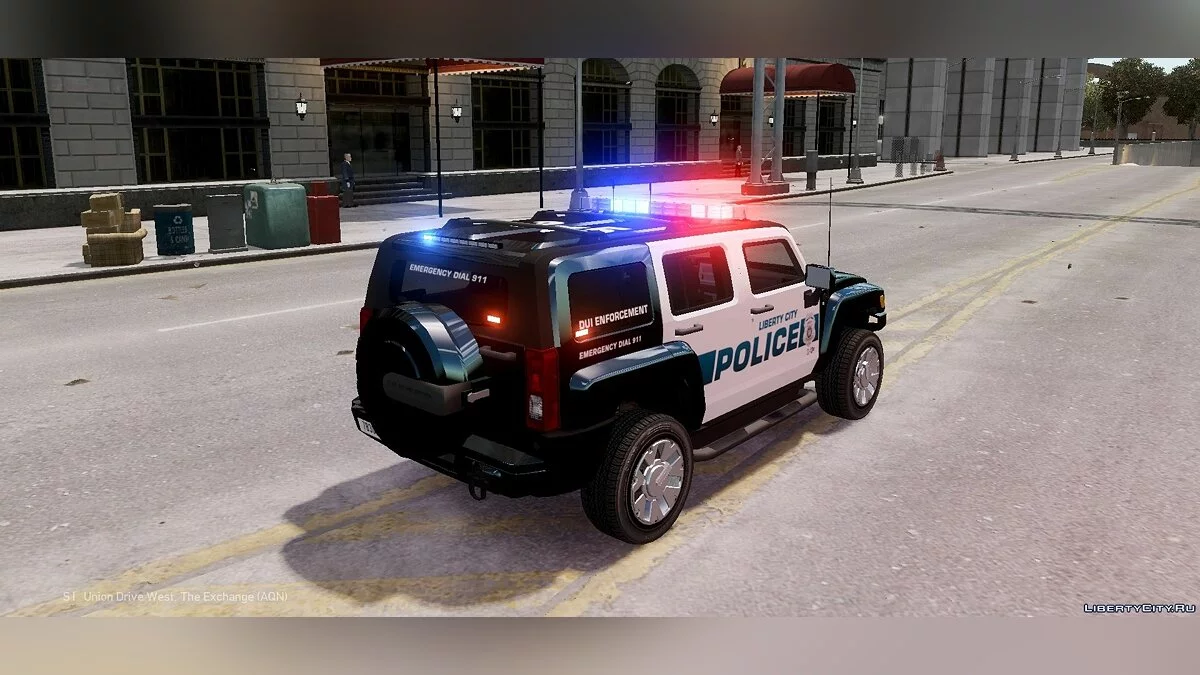 Hummer H3X 2007 LC Police Edition [ELS] / GTA 4
