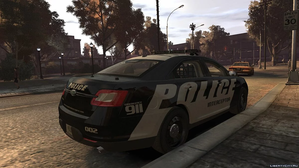 Ford Taurus Police Interceptor 2010 [ELS/Non-ELS] / GTA 4