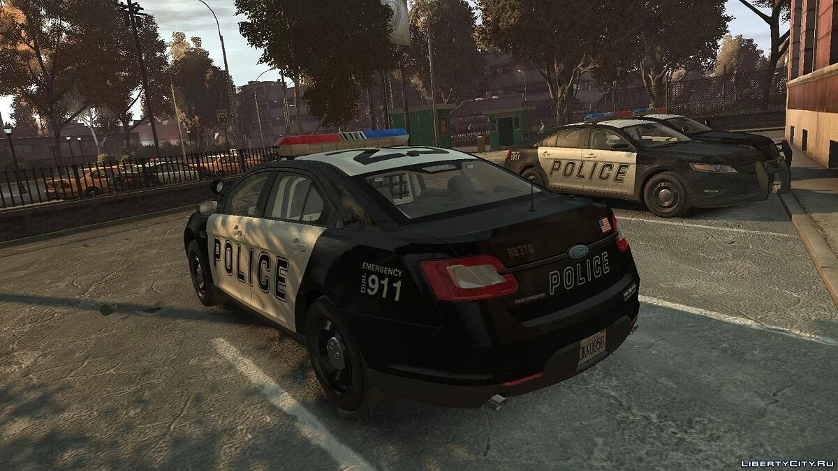 Ford Taurus Police Interceptor 2010 [ELS/Non-ELS] / GTA 4