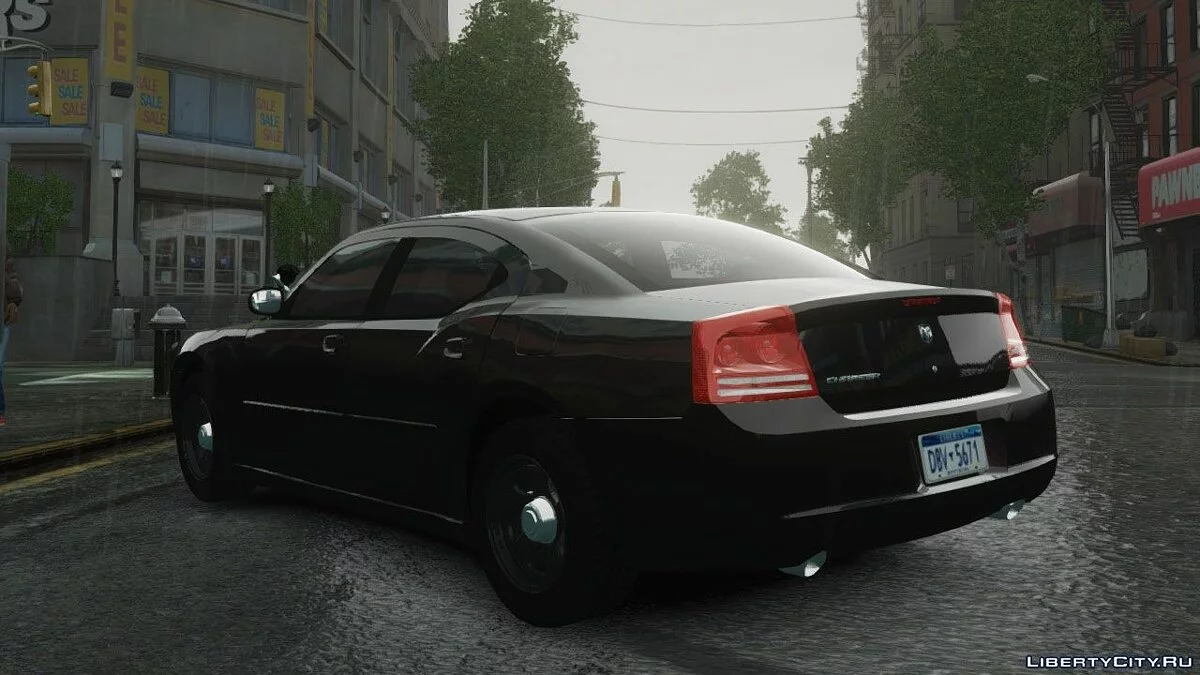Dodge Charger R/T Hemi FBI 2007 / GTA 4