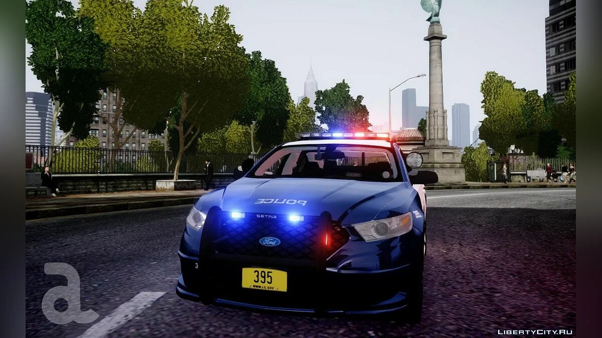 2013 Ford Police Interceptor - Liberty City Police Department (ELS) / GTA 4
