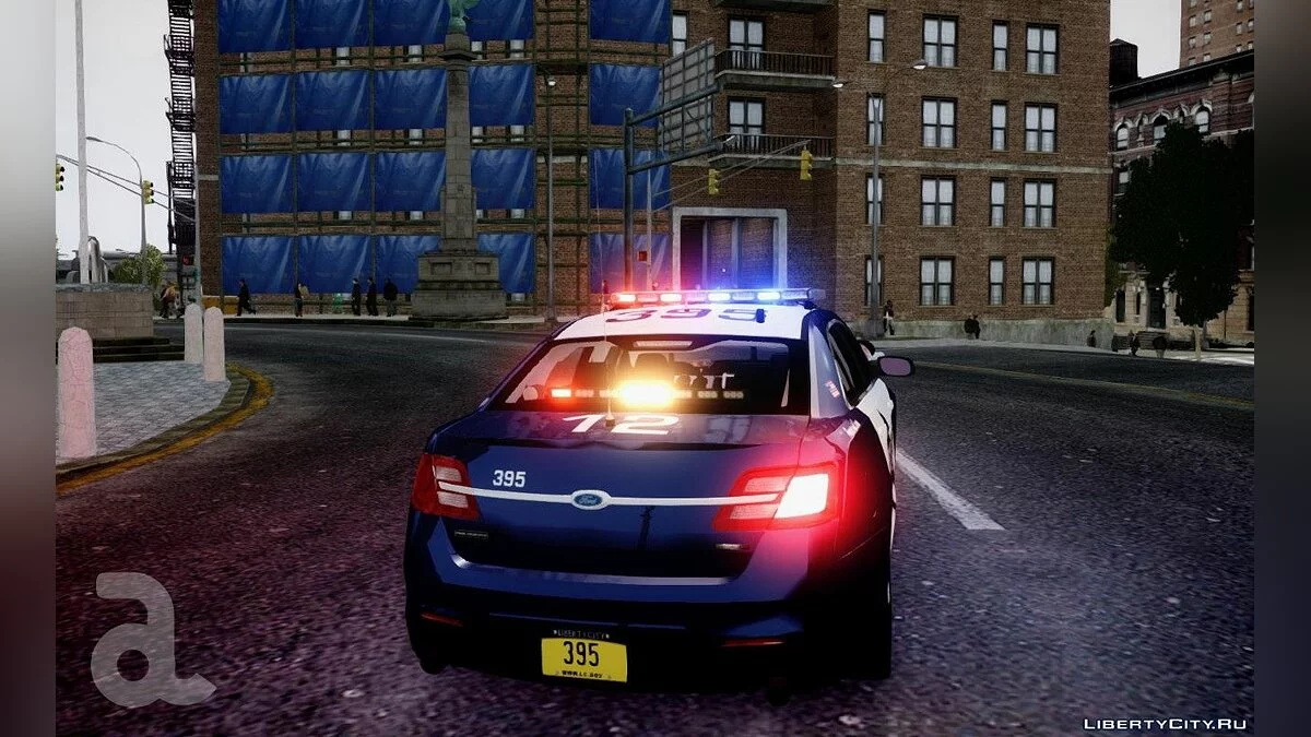 2013 Ford Police Interceptor - Liberty City Police Department (ELS) / GTA 4