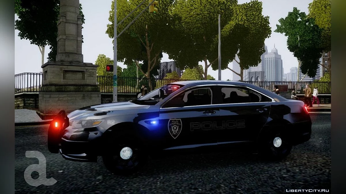 2013 Ford Police Interceptor - Liberty City Police Department Slicktop/Unmarked (ELS) / GTA 4