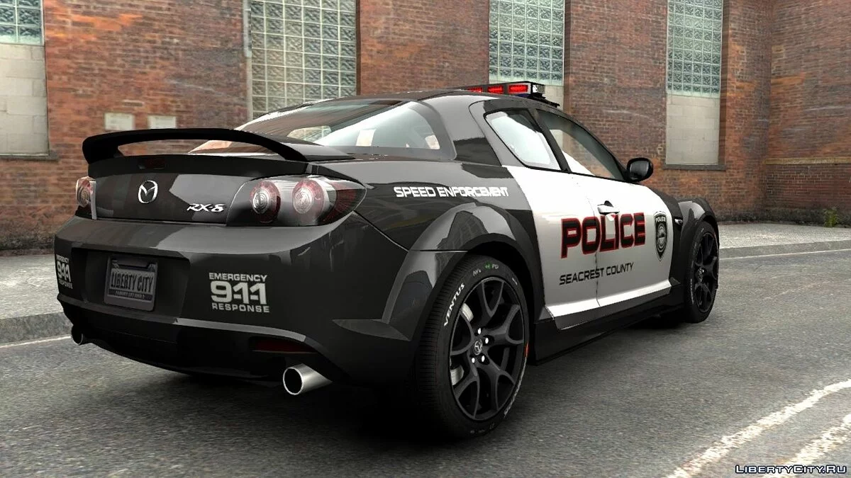 Mazda RX-8 R3 2011 Рolice / GTA 4