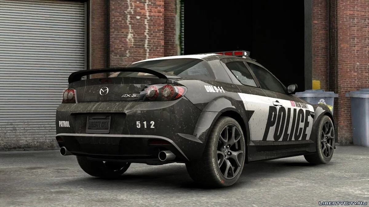 Mazda RX-8 R3 2011 Рolice / GTA 4