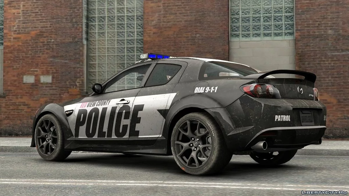 Mazda RX-8 R3 2011 Рolice / GTA 4
