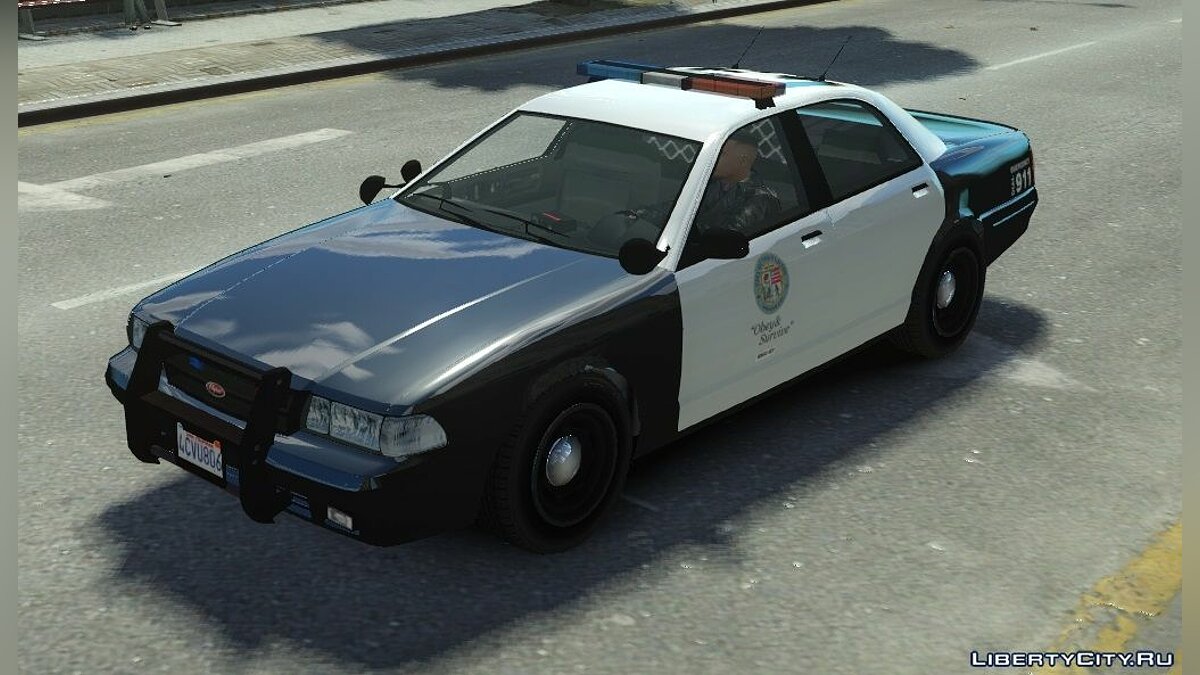 Скачать GTA V Police Cruiser для GTA 4