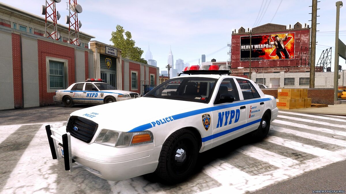 Скачать 1999 Ford Crown Victoria NYPD для GTA 4