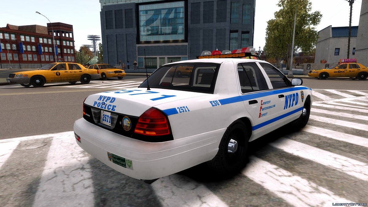 Скачать 1999 Ford Crown Victoria NYPD для GTA 4