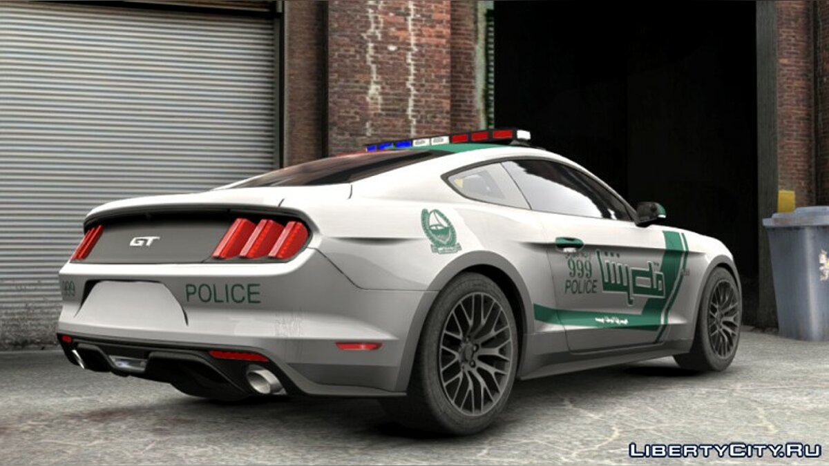 Скачать 2015 Ford Mustang GT Police для GTA 4