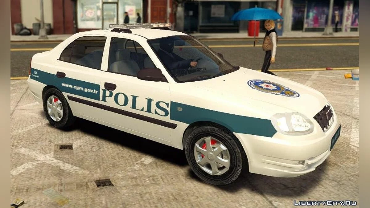 Hyundai Accent Admire Turkish Police ELS / GTA 4