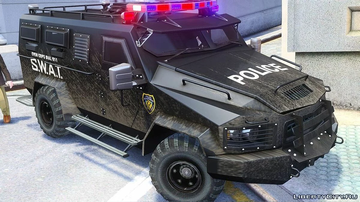 Need For Speed SWAT VAN [ELS] / GTA 4