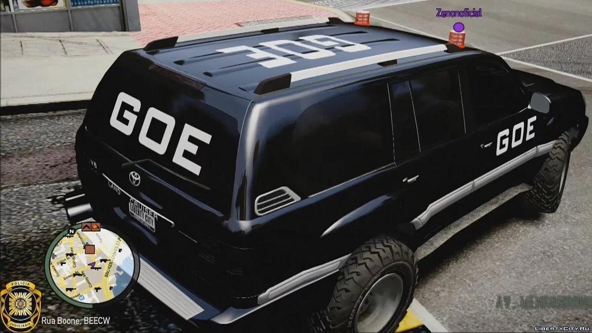 Toyota Land Cruiser 100 Police  / GTA 4