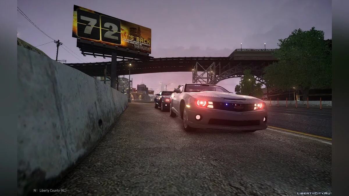 Unmarked Chevy Camaro / GTA 4