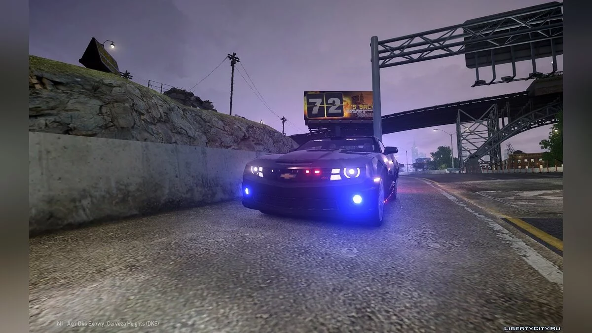 Unmarked Chevy Camaro / GTA 4