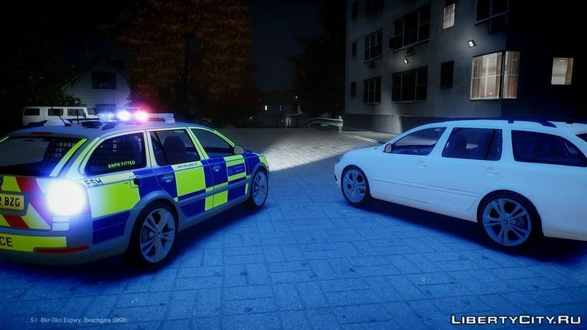 2012 Met Police Skoda Octavia VRS Estate Pack  / GTA 4