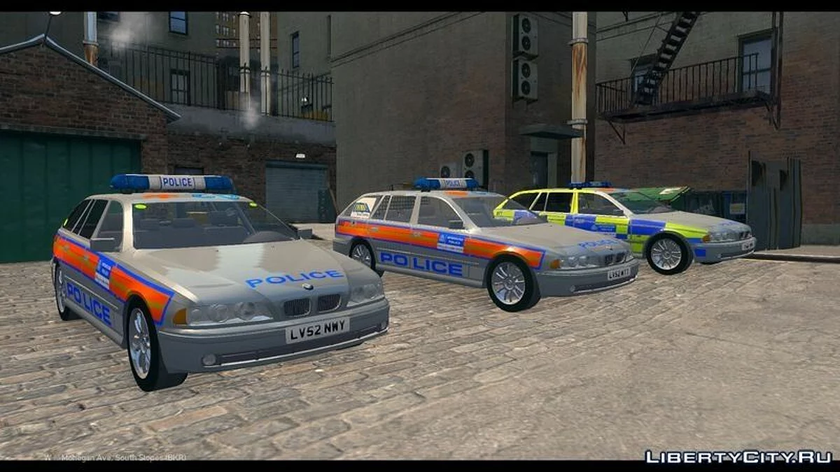 Met Police BMW 5 Series E39 Touring Pack  / GTA 4
