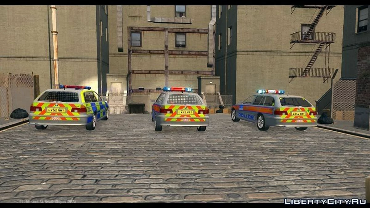 Met Police BMW 5 Series E39 Touring Pack  / GTA 4